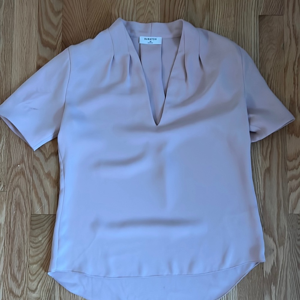 Aritzia Babaton Vneck Blouse
